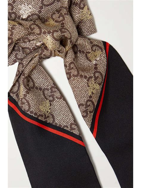 gucci scarf halter top|net a porter Gucci scarves.